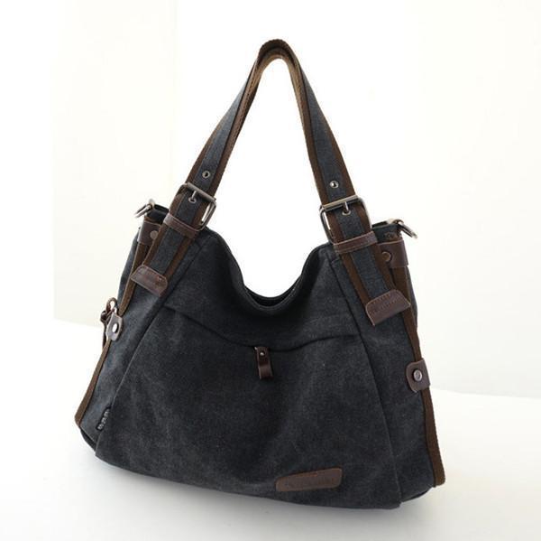 Canvas Casual Shoulder Bag Crossbody Bag Travel Handbag
