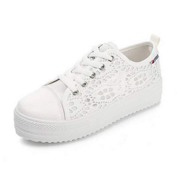 Women'S Mesh Lace-Up Front Casual Sneakers 04158906