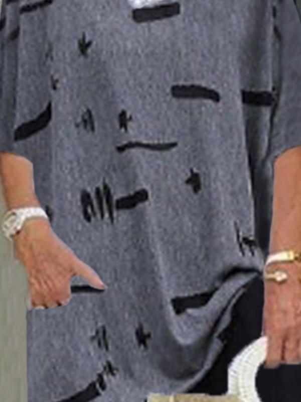 Women's Printed Two-Piece Suit