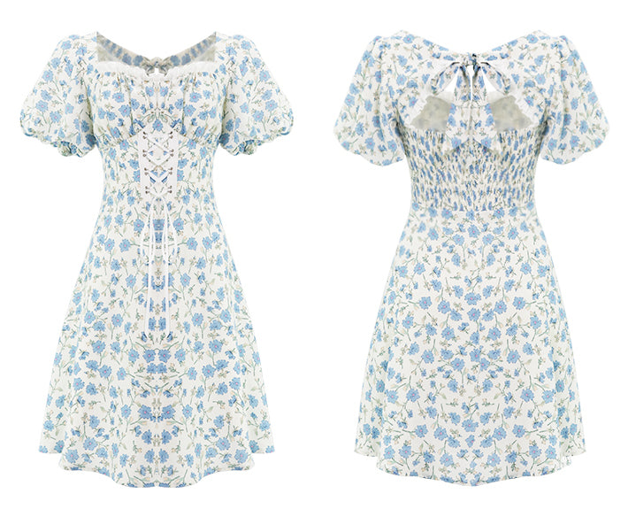 Pixie Garden Lace Dress ~ HANDMADE