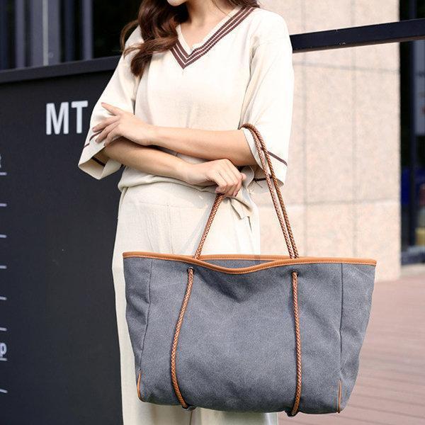 Casual Outdoor Canvas Large Capacity Shoulder Bag