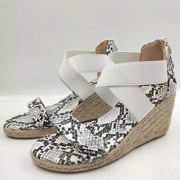 Women'S Open Toe Casual Wedges 38585070C