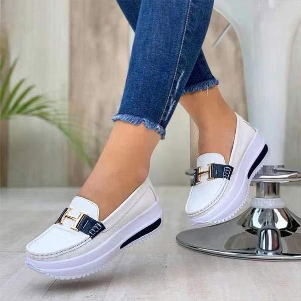 Women's Light And Comfortable Platform Sneakers 79491078C