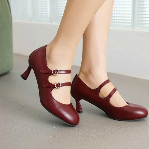 Women'S Mary Jane Vintage Pumps 37843206C