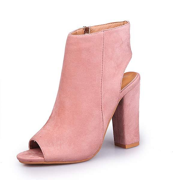 Women'S Chunky Heel High Heel Sandals 80267395C