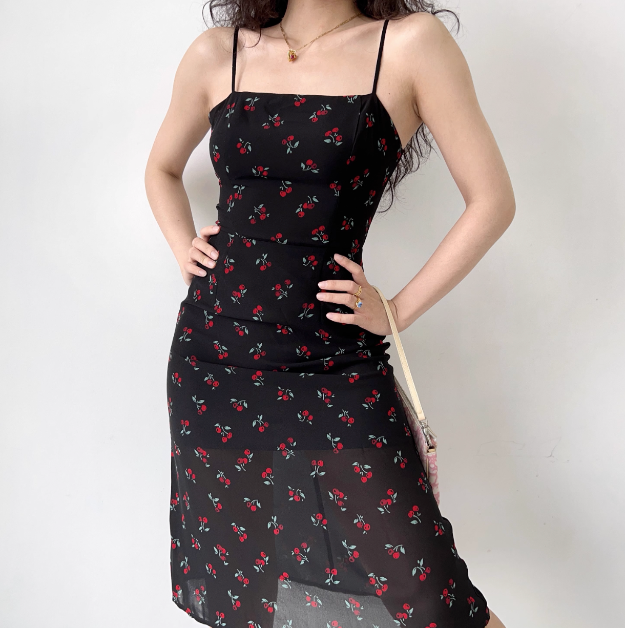 Parisienne Holiday Midi Dress