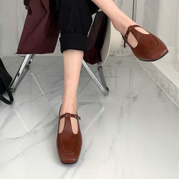 Women'S Chunky Heel Mary Jane Shoes 46501075C