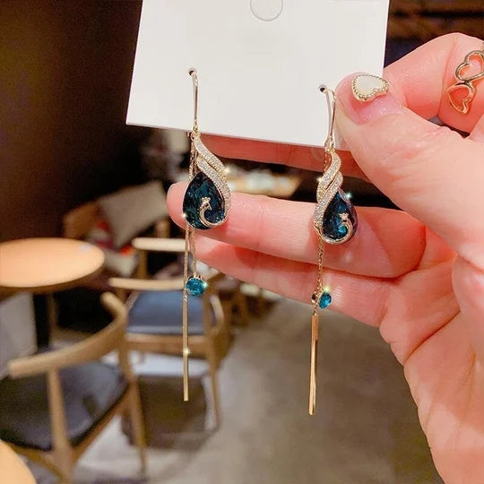 ?Peacock Earrings✨