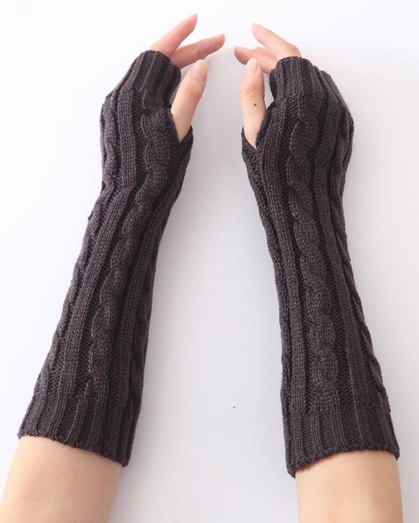 Casual Knitted Women All Season Gloves