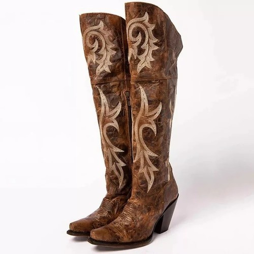 Vintage Embroidered Boots