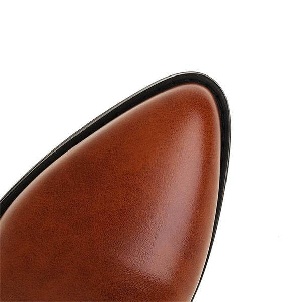 Women's Fashion Chunky Heel Belt Buckle Ankle Boots 06796154S