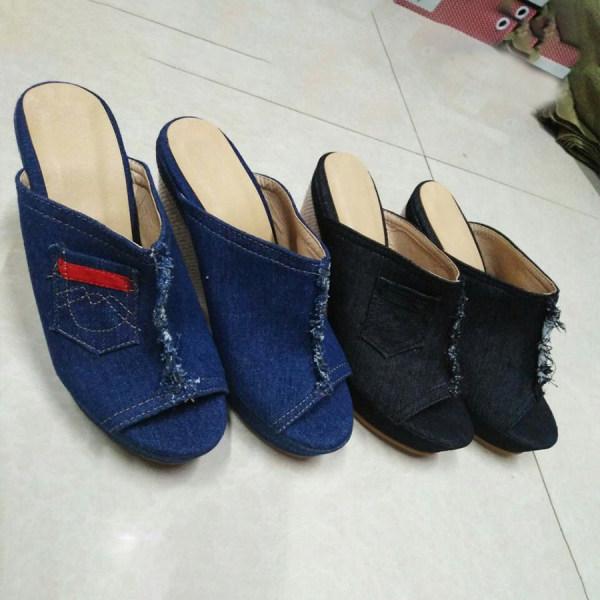 Women's Open Toe Wedge Sandals 52679077