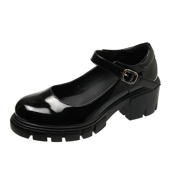 Women'S Chunky Heel Round Toe Fashion Shoes 88903993C