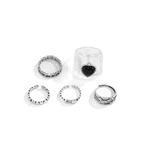 Retro Simplicity 5PCS Ring Set