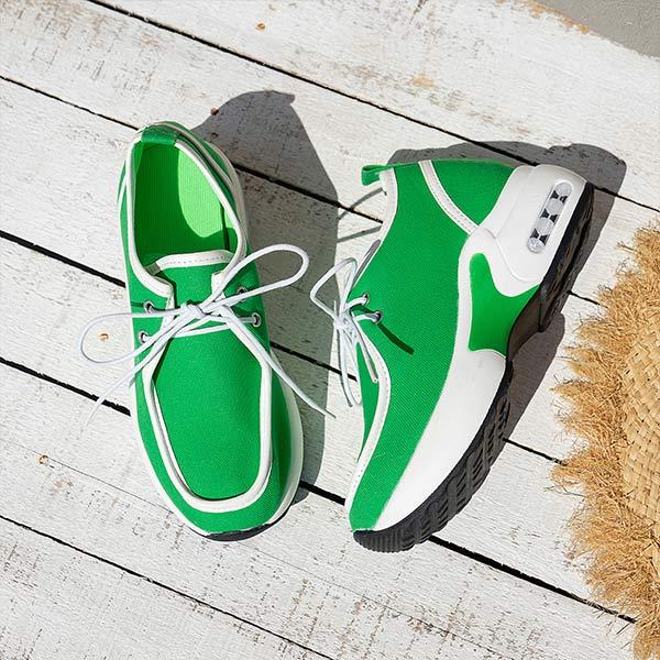 Women'S Lace-Up Casual Platform Sneakers 01853820C