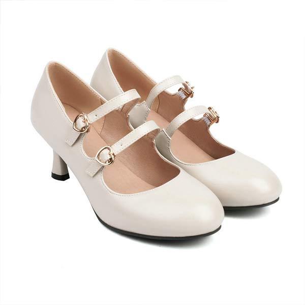 Women'S Mary Jane Vintage Pumps 37843206C