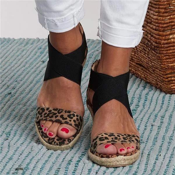 Women'S Open Toe Casual Wedges 38585070C