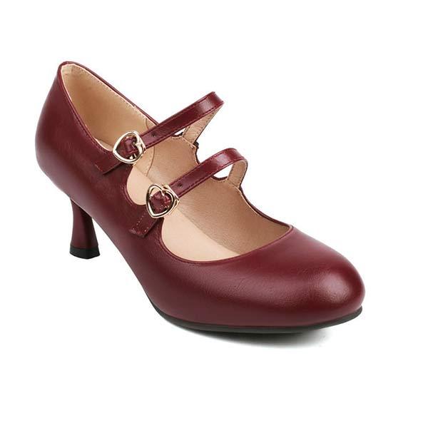 Women'S Mary Jane Vintage Pumps 37843206C
