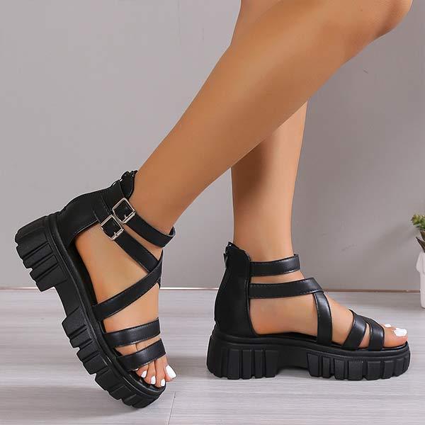 Women's Platform Roman Sandals 36093451C