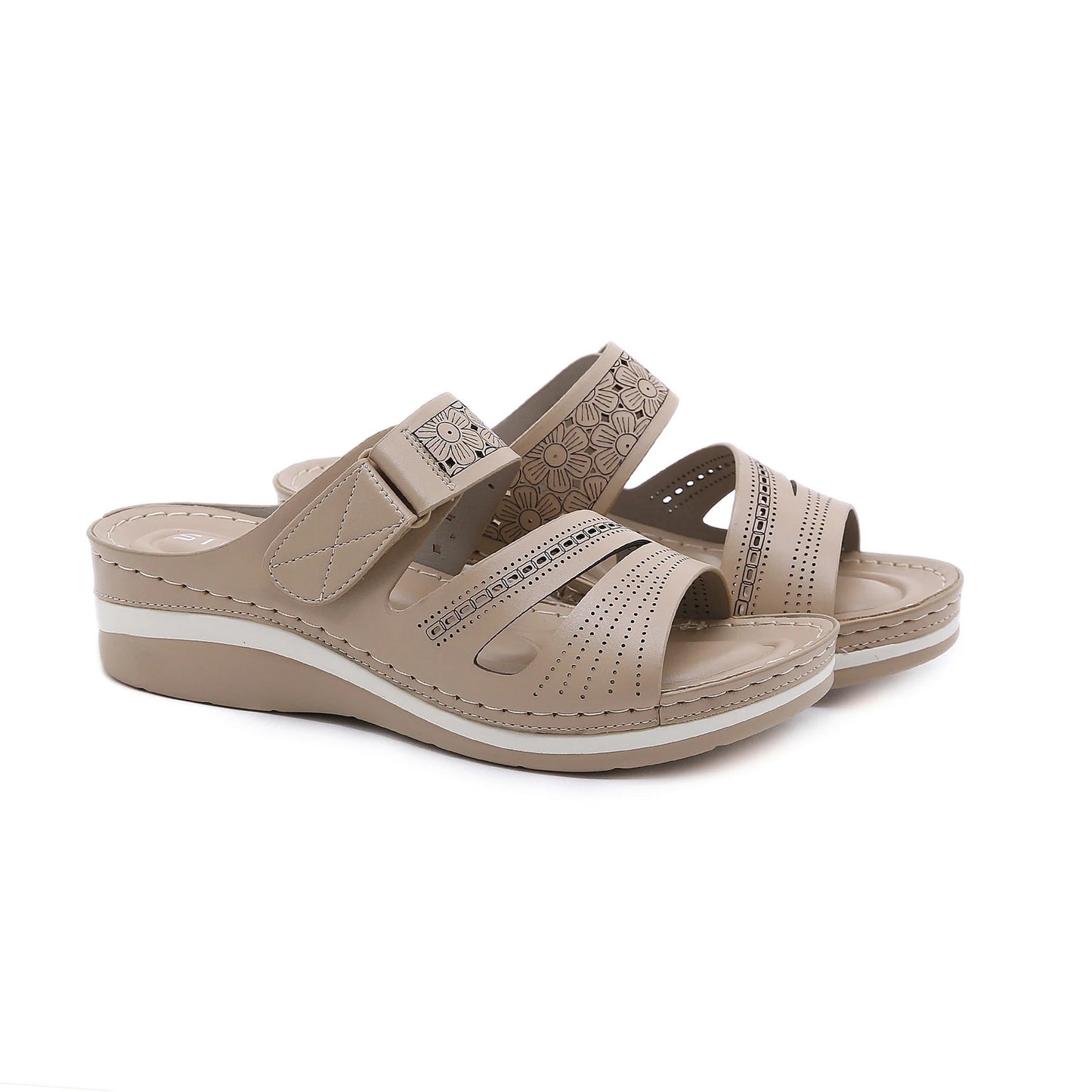 Women's Retro Massage Sponge Wedge Sandals