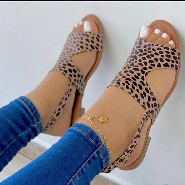 Women's Flat Fish Mouth Roman Sandals 49335202C