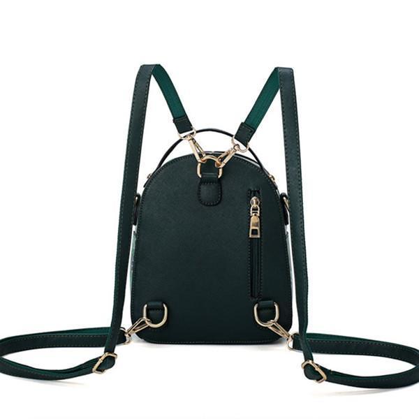Bohemian Forest Cartoon Pattern Backpack Female Crossbody Bag