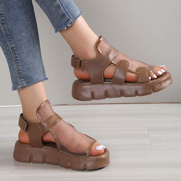 Women's Mesh Breathable Platform Sandals 26459716C