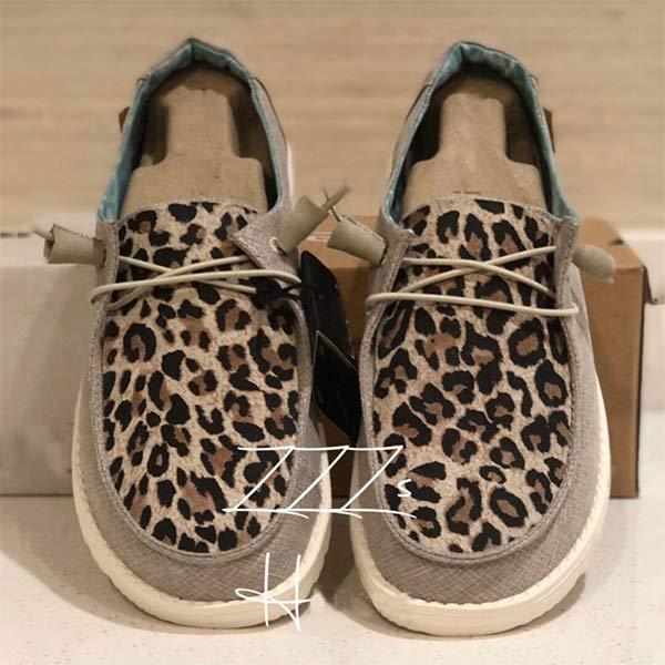 Women's Comfort Flat Casual Low Top Canvas Shoes 14350984C
