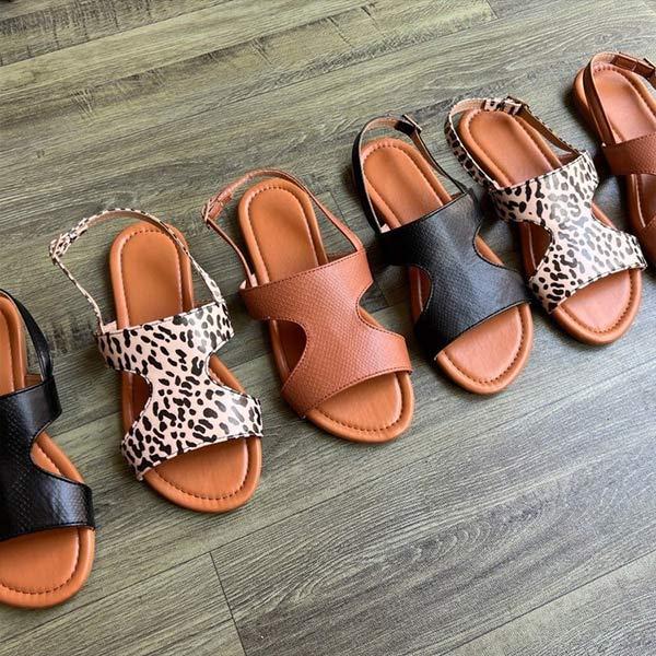 Women's Flat Fish Mouth Roman Sandals 49335202C