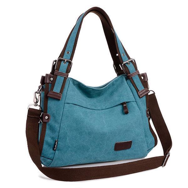 Canvas Casual Shoulder Bag Crossbody Bag Travel Handbag