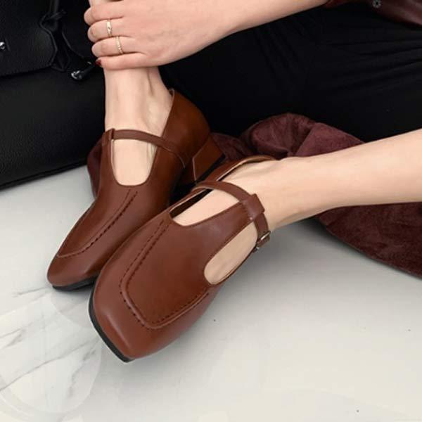 Women'S Chunky Heel Mary Jane Shoes 46501075C