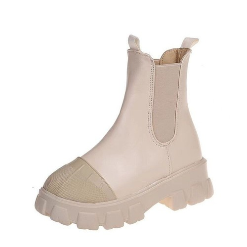 Thick-soled Motorcycle Boots