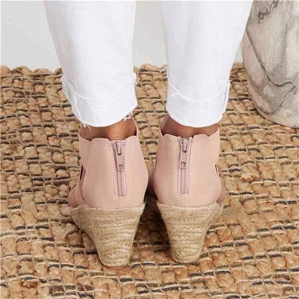 Women'S Open Toe Casual Wedges 38585070C