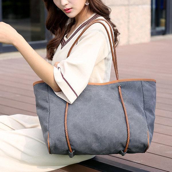 Casual Outdoor Canvas Large Capacity Shoulder Bag