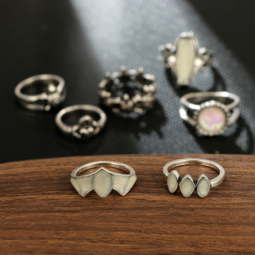Bohemian Vintage 12PCS Ring Set