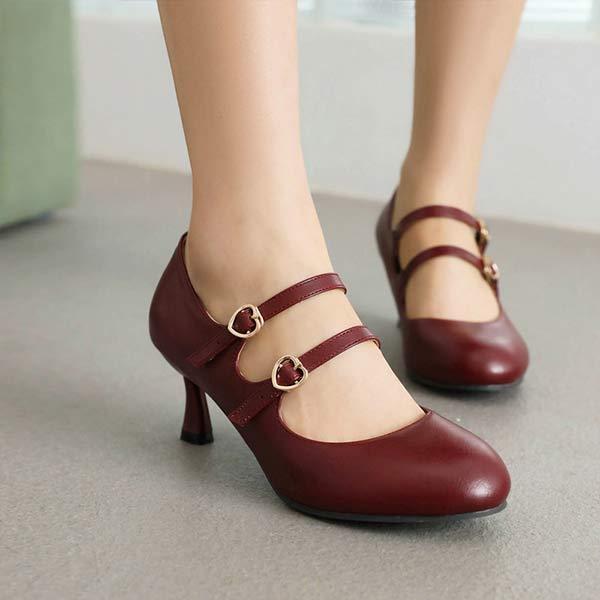 Women'S Mary Jane Vintage Pumps 37843206C