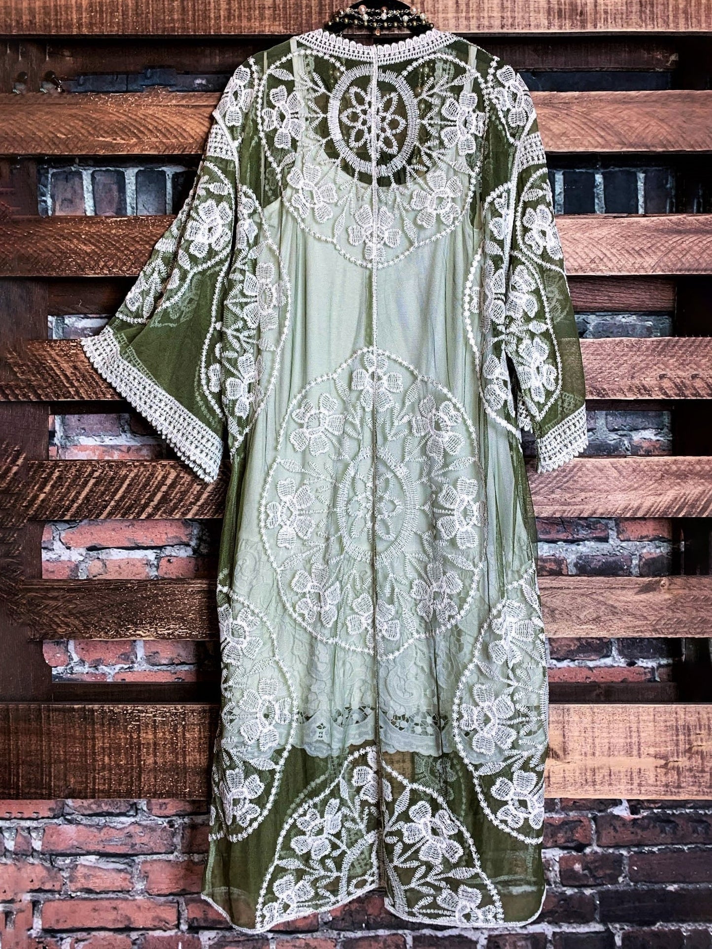 Floral Pattern Casual Loose Women Lace Top