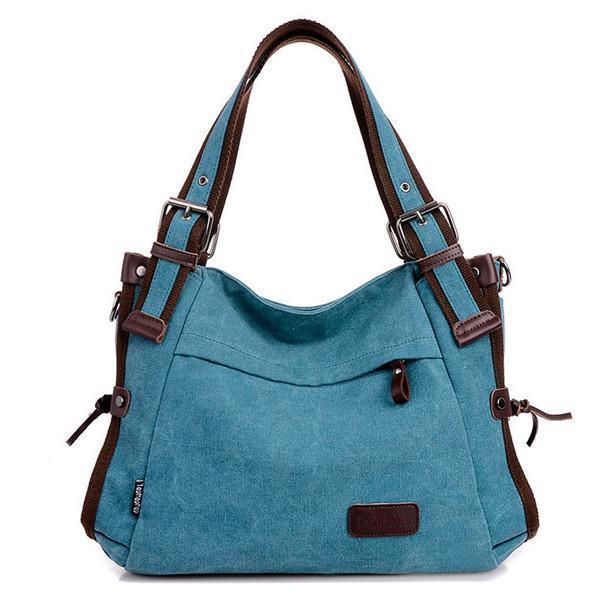 Canvas Casual Shoulder Bag Crossbody Bag Travel Handbag