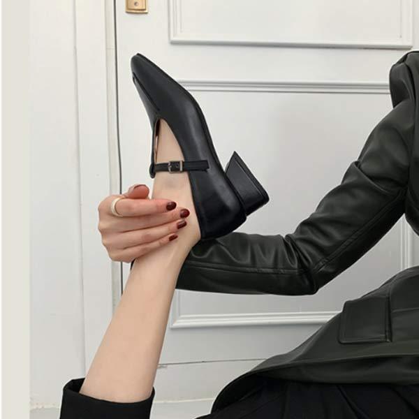 Women'S Chunky Heel Mary Jane Shoes 46501075C
