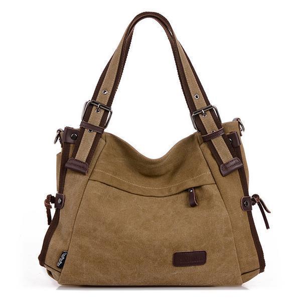 Canvas Casual Shoulder Bag Crossbody Bag Travel Handbag