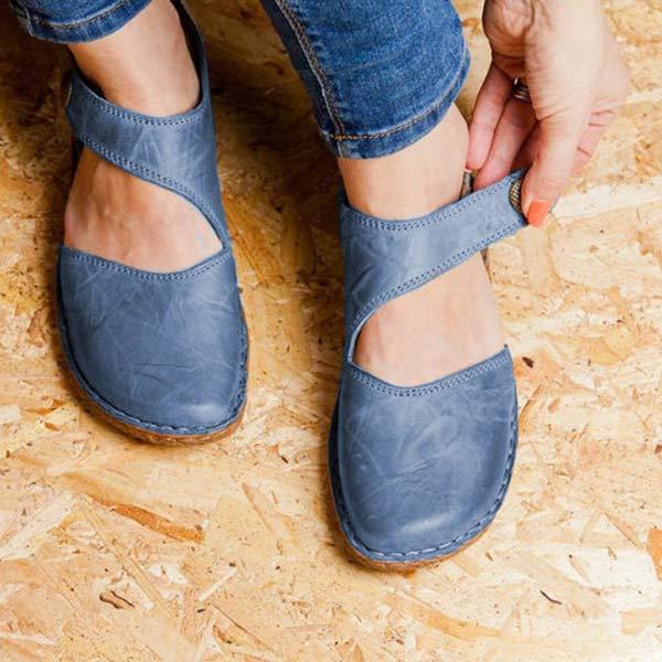 Women's Flat Round Toe Casual Sandals 48465848C