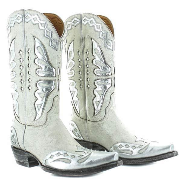 Women's Patchwork Patent Leather Mid-Calf Fashion Boots with Pull-on Shaft 59470163C