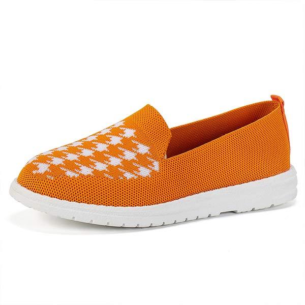 Women's Fabric Slip On Flat Casual Shoes 50121077C