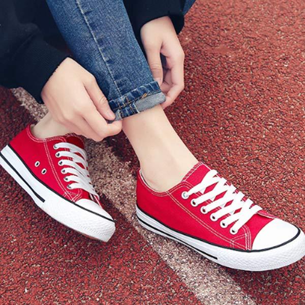 Women'S Low Top Lace Up Espadrilles 74461380C