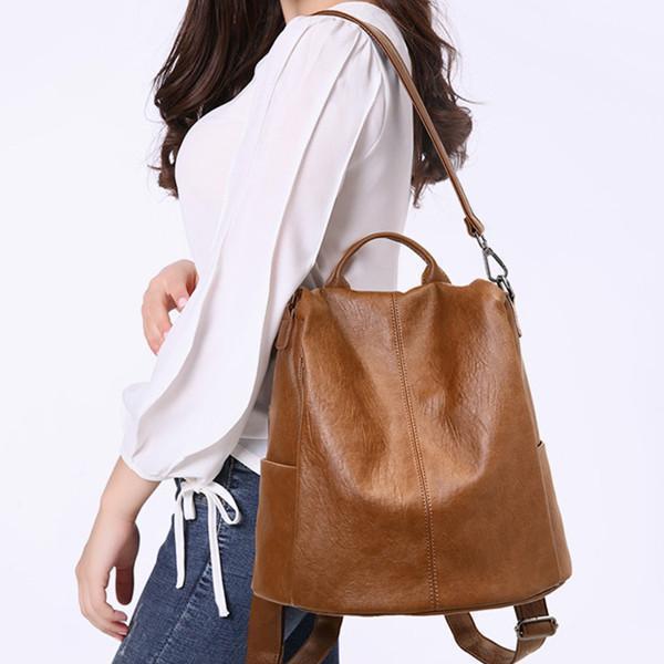 Casual Multi-function Backpack Shoulder Bag For Women