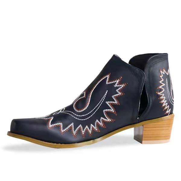 Women'S Embroidered Fashion Chelsea Boots 62848848