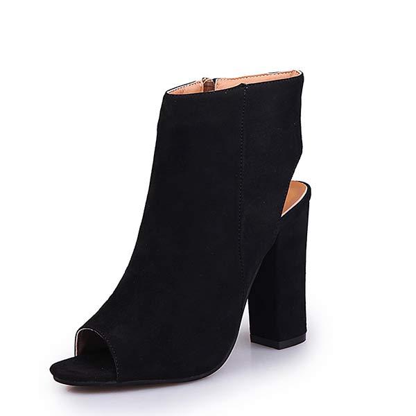 Women'S Chunky Heel High Heel Sandals 80267395C