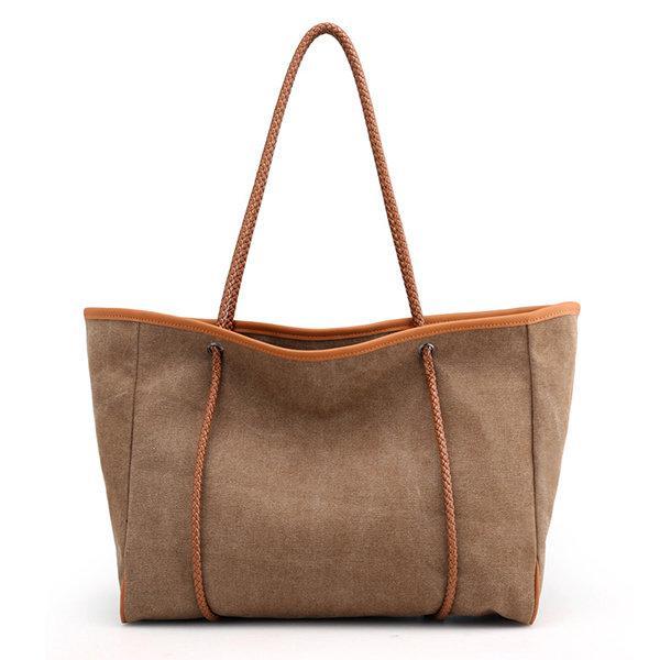 Casual Outdoor Canvas Large Capacity Shoulder Bag