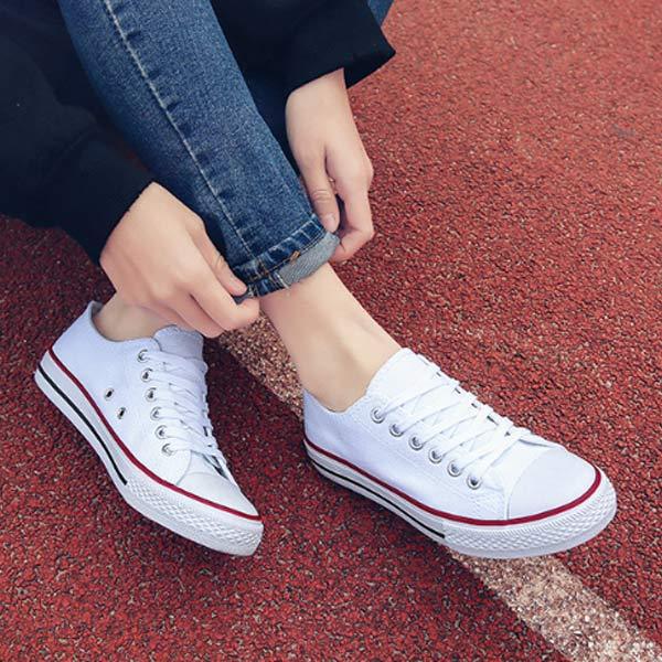 Women'S Low Top Lace Up Espadrilles 74461380C