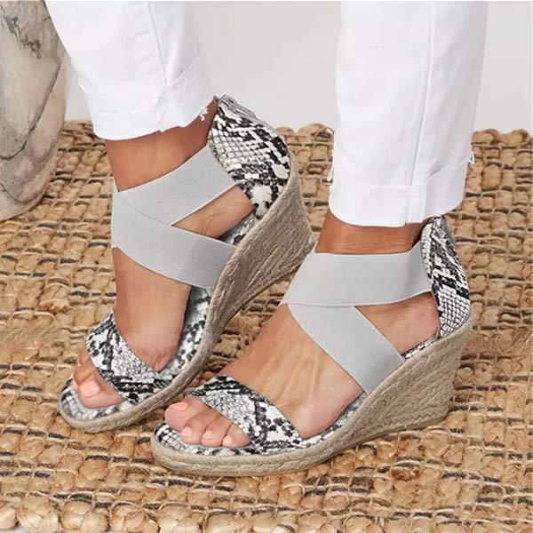 Women'S Open Toe Casual Wedges 38585070C